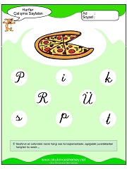 P Sesi Çalışma Sayfaları